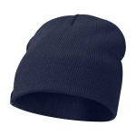 Gorro versátil de punto canalé ideal para climas fríos Elevate™ color azul marino