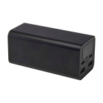 Powerbank ideal para portátil de aluminio reciclado 20.000 mAh color negro segunda vista