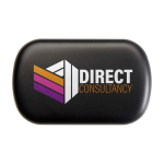 Tapones de silicona de alta calidad para dormir, estudiar o viajar color negro vista impresión tampografía