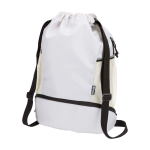 Bolsa sport con tejido reciclado impermeable y zapatero 18L color arena