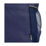 Bolsa de yoga con tejido ripstop reciclado e impermeable 18L color azul marino vista detalle 1