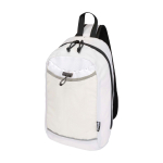 Bolsa bandolera de hidratación con tejido reciclado impermeable 6L color arena