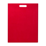 Bolsa de non woven reciclado termosellada y ultraresistente 5L color rojo segunda vista trasera