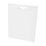 Bolsa de non woven reciclado termosellada y ultraresistente 5L color blanco