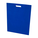 Bolsa de non woven reciclado termosellada y ultraresistente 5L color azul real