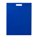 Bolsa de non woven reciclado termosellada y ultraresistente 5L color azul real segunda vista trasera