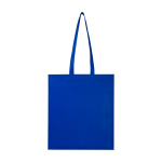 Bolsa multiusos de non woven reciclado resistente al desgarro 6L color azul real segunda vista trasera