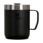 Taza de camping de acero inox reciclado 236ml Stanley Everyday color negro