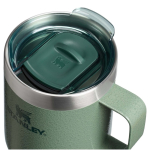 Taza de camping de acero inox reciclado 236ml Stanley Everyday color verde oscuro vista detalle 1