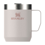 Taza de camping de acero inox reciclado 236ml Stanley Everyday color rosa claro segunda vista frontal