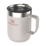 Taza de camping de acero inox reciclado 236ml Stanley Everyday color rosa claro