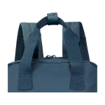 Mochila de viaje ecológica multiusos para portátil 9L 14” color azul cian vista detalle 1