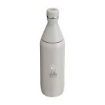 Botella ecológica con apertura dual 600ml Stanley All Day Slim color gris vista impresa logo 2
