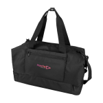 Bolsa de viaje ecológica diseñada para un uso práctico y cómodo 42L color negro