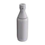 Botella de acero inox reciclado con abertura de dos piezas 350ml Stanley All Day Slim color gris tercera vista