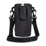 Bolsa de viaje para botellas hecha de materiales ecológicos 2L color negro segunda vista trasera