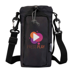 Bolsa de viaje para botellas hecha de materiales ecológicos 2L color negro