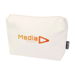 Neceser de viaje ecológico con compartimento principal 2L color blanco roto