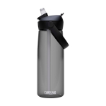 Botella de Tritan™ con pajita abatible 740ml Camelbak® Thrive Flip Tritan Renew color grafito