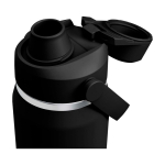 Botella de acero inoxidable con protector antigolpes 740ml Camelbak® Thrive Chug VSS color negro vista detalle 1