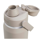 Botella de acero inoxidable con protector antigolpes 740ml Camelbak® Thrive Chug VSS color gris claro vista detalle 1
