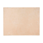 Manta de sherpa reciclada con tacto agradable y cómodo 126 x 152 cm color marfil segunda vista frontal