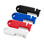 Herramienta multiusos para cocina con cuatro funciones esenciales color azul segunda vista varios colores