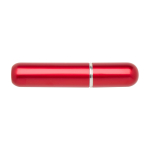 Frasco de perfume portátil reacargable ideal para viajes 5ml color rojo segunda vista trasera