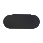 Set de manicura que incluye todas las herramientas esenciales color negro tercera vista frontal