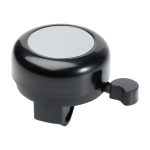 Timbre para bicicleta de aluminio y plástico con un sonido fuerte color negro