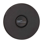 Soporte magnético para teléfono con soporte en forma de anilla color negro segunda vista trasera