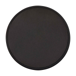 Soporte plegable magnético para teléfono con base de bambú color negro segunda vista frontal