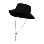Sombrero tipo bob de nailon con diseño plegable 100 g/m2 color negro