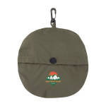 Sombrero tipo bob de nailon con diseño plegable 100 g/m2 color verde oscuro