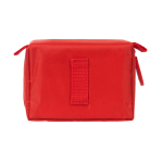 Botiquín de primeros auxilios con 31 piezas básicas de emergencia color rojo segunda vista trasera