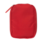 Botiquín de primeros auxilios con 59 piezas y una vida útil de 5 años color rojo segunda vista frontal