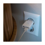 Cargador Xtorm XG2SL025 Go2 SlimLine ultrafino ideal para viajar 25W color blanco imagen de estilo de vida