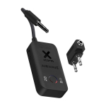 Adaptador inalámbrico de audio AirWave Xtorm XAWBT01 para conectarte color negro vista impresa logo 2