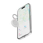 Etiqueta de viaje localizadora que es resistente al agua Xtorm XTAG2GA color blanco cuarta vista