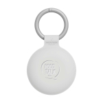 Etiqueta de viaje localizadora que es resistente al agua Xtorm XTAG2GA color blanco vista impresa logo 2