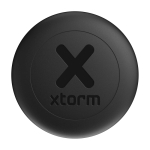 Etiqueta de viaje localizadora que es resistente al agua Xtorm XTAG2GA color grafito segunda vista frontal