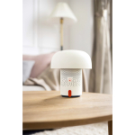 Altavoz de acero y plástico con lámpara LED regulable Kooduu 10W color blanco imagen de estilo de vida