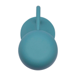 Lámpara de mesa recargable y regulable según necesites Kooduu Fokus color verde menta segunda vista