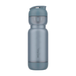 Shaker de plástico con mezclador incluido 800ml Mepal Shaker color azul