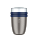 Fiambrera térmica con doble compartimento separado 700ml Mepal Ellipse 2.0 vista principal