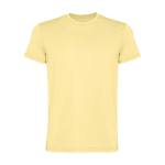 Camiseta de hombre de algodón de punto manga corta 180 g/m2 Roly Corgi color amarillo