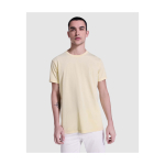 Camiseta de hombre de algodón de punto manga corta 180 g/m2 Roly Corgi color amarillo imagen de estilo de vida 2