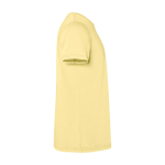 Camiseta de hombre de algodón de punto manga corta 180 g/m2 Roly Corgi color amarillo segunda vista lateral