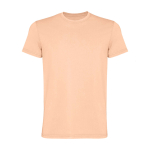 Camiseta de hombre de algodón de punto manga corta 180 g/m2 Roly Corgi color coral