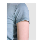 Camiseta de manga corta para mujer entallada 280 g/m2 Roly Fiyi color verde oscuro vista detalle 2